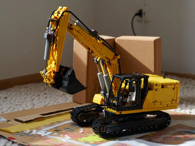 Mould King 17032 – RC&nbsp;Schaufelbagger